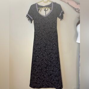 Betsey Johnson vintage 90s eyelet dress